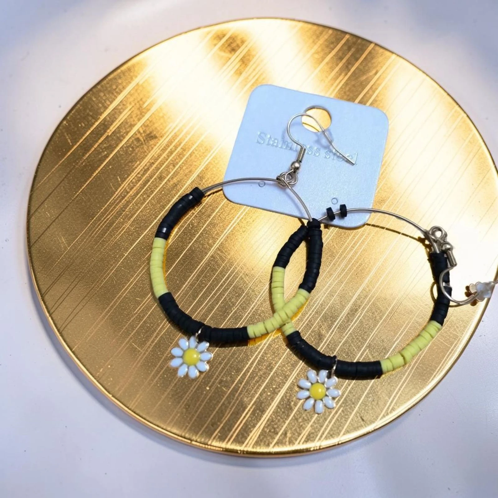 Magnífica creole de acero con perla de acero inoxidable – photo 2
